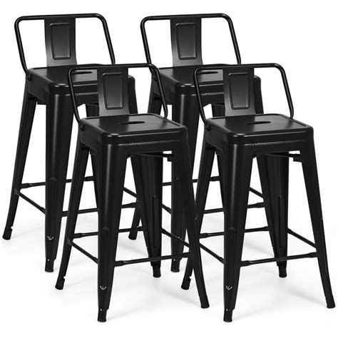 walmart bar stools metal